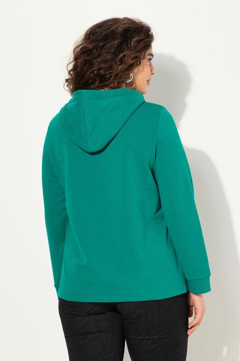 Produktbild Ulla Popken Hoodie, Gesicht, Classic, Kapuze, Langarm (46, 48)