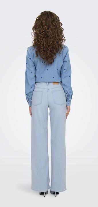 Image du produit Only ONLMADISON Hohe Taille Weiter Beinschnitt Jeans Jeans mit weitem Bein (32)
