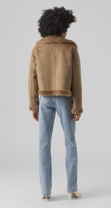 Actual product image Vero Moda VMPEGGY FAUX SUEDE JACKET BOOS Jacket (XL)