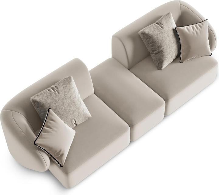 Actual product image Maison Heritage Chiara (2 person sofa, Modular sofa)