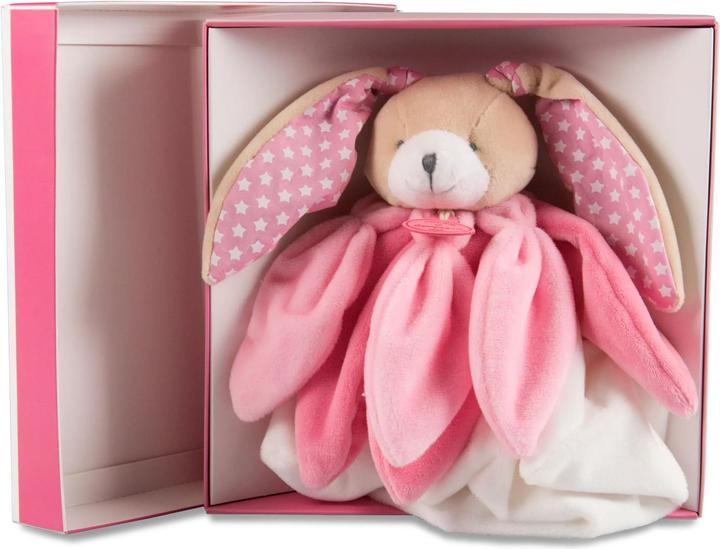 Actual product image Doudou et Compagnie Plush bunny puppet Doudou