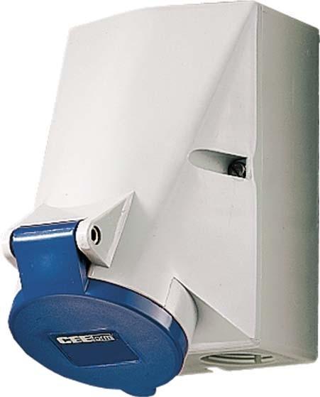 Image du produit Mennekes MEN 733 16A7P 9H230V Boîte murale IP44 HW/VN