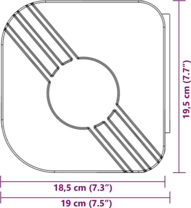Actual product image vidaXL Markise (3 m)