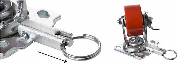 Produktbild Wagner System Schwerlast-Lenk-/Bockrolle 3 in 1