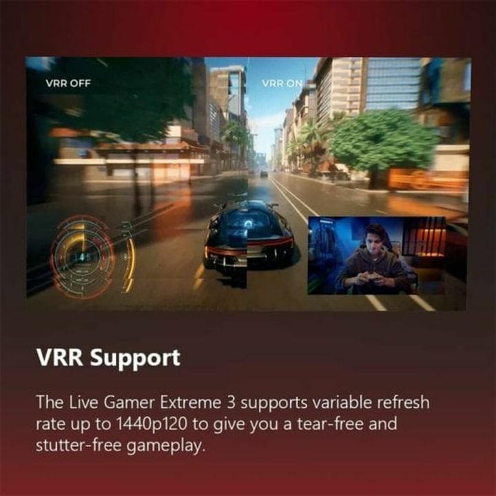 Actual product image AVerMedia LIVE GAMER EXTREME 3 - GC551G2BOITIER D'ACQUISITON (PC)