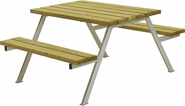 Produktbild Plus Garten Gruppensitzbank (118 x 76 x 73 cm)