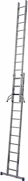 Image du produit Krause Échelle coulissante professionnelle STABILO + S, combinaison de marches et (Échelle simple, 355 cm)