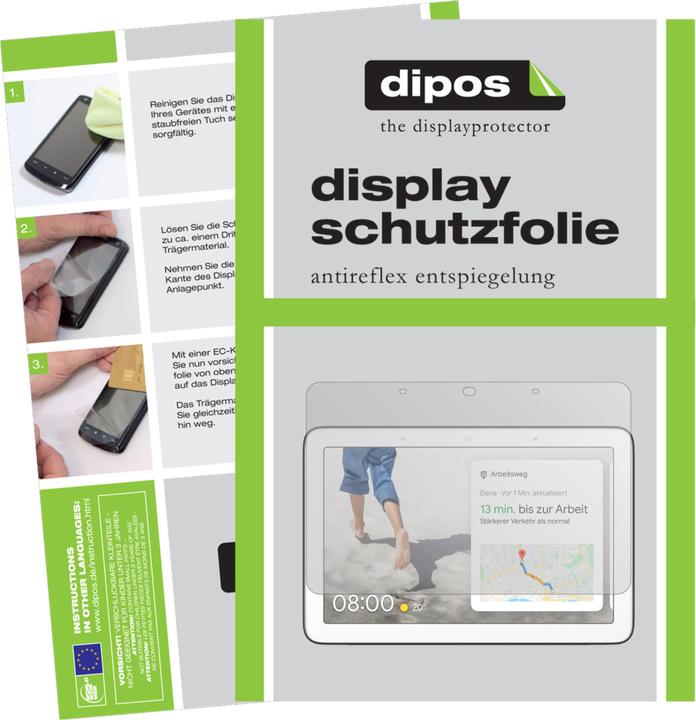 Produktbild Dipos Displayschutzfolie Antireflex (2 Stück, Nest Hub)