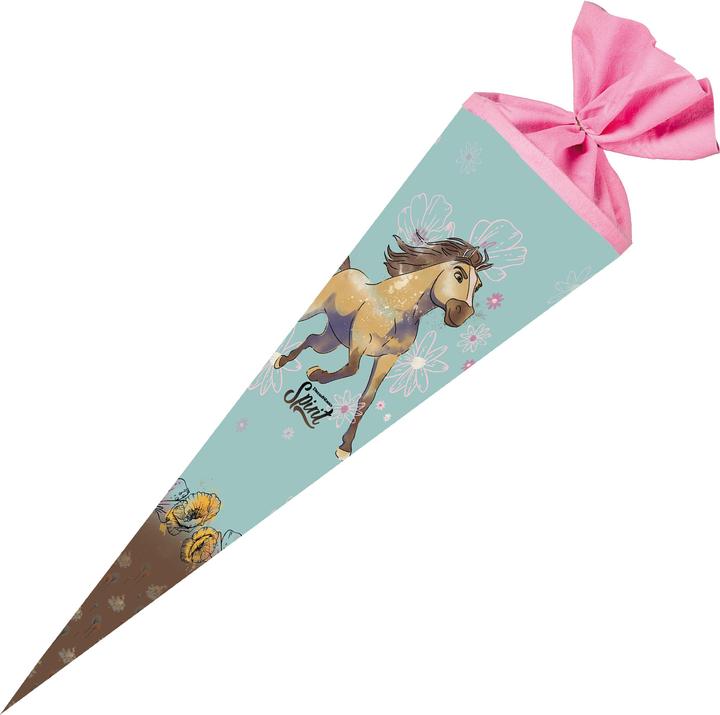 Nestler Schultüte Spirit Riding Free 2 70cm rund (70 cm, 1x)
