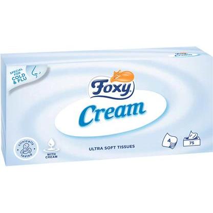 Thumbnail - Foxy, Taschentücher + Kosmetiktücher, Cream