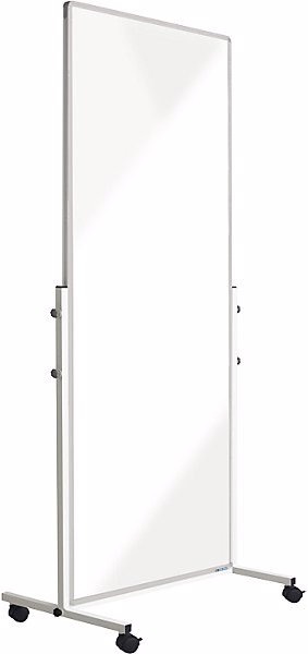 Image du produit smiT Cloison mobile en verre acrylique, avec 4 roulettes pivotantes avec freins, h x