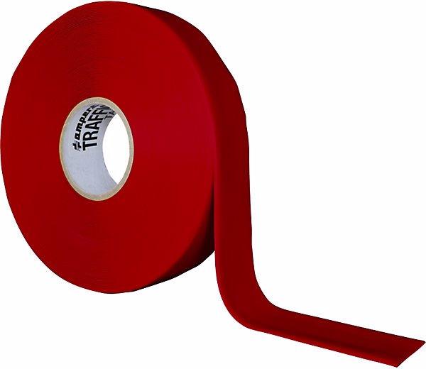Actual product image Ampere Floor marking tape, extra strong, width 50 mm, red. (50 mm)