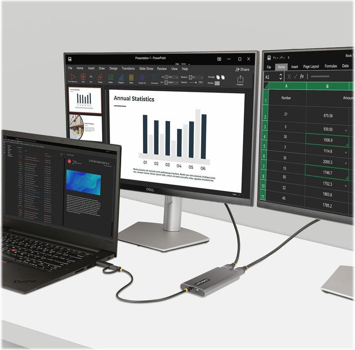 Actual product image StarTech USB-C zu (HDMI, 30 cm)