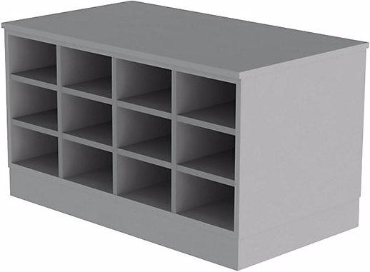 Produktbild kaiserkraft Sitover-Garderobenbank (109 cm, 62 cm)