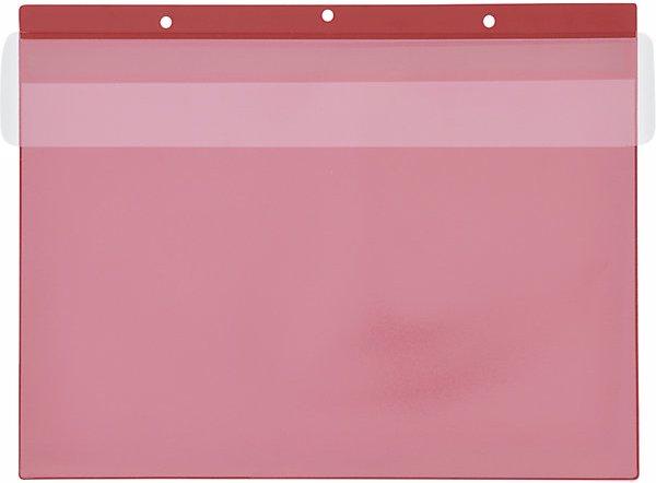 Image du produit Valdemar Krog Porte-documents avec trous d'accrochage, format horizontal, format A5, rouge (A5, 50 pièce(s))