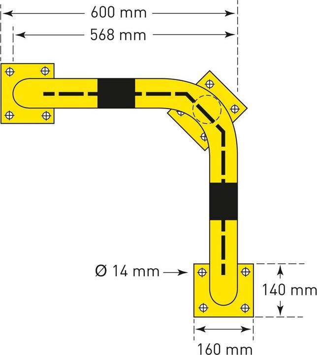 Produktbild kaiserkraft Rammschutz-Ecke