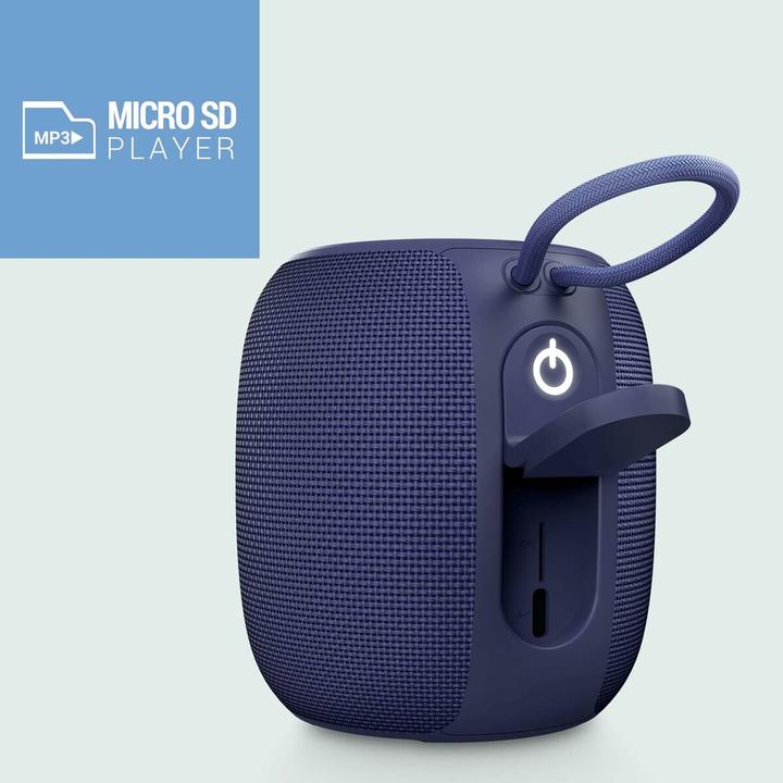 Produktbild Energy Sistem | Portable Bluetooth Speaker | Bloom | 10 W | Bluetooth | Navy | Portable | Wireless connection (18 h)