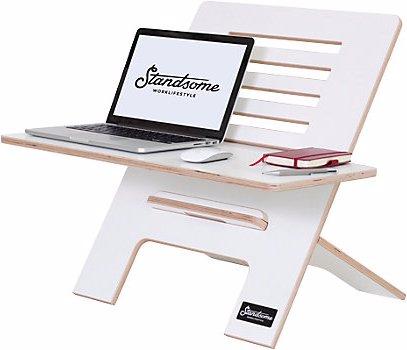 Actual product image Standsome SLIM standing desk add-on unit with a wide surface, HxWxD 570 x 670 x 490 mm