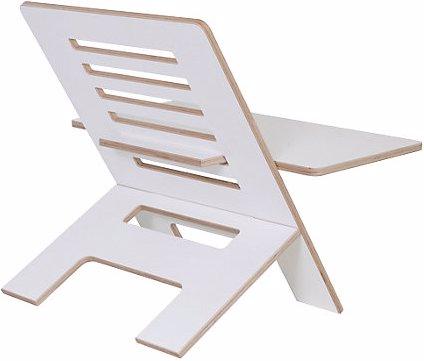 Actual product image Standsome SLIM standing desk add-on unit with a wide surface, HxWxD 570 x 670 x 490 mm