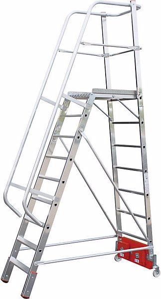 Produktbild Krause Alu-Plattformleiter STABILO Vario kompakt (Plattformleiter, 172 cm)