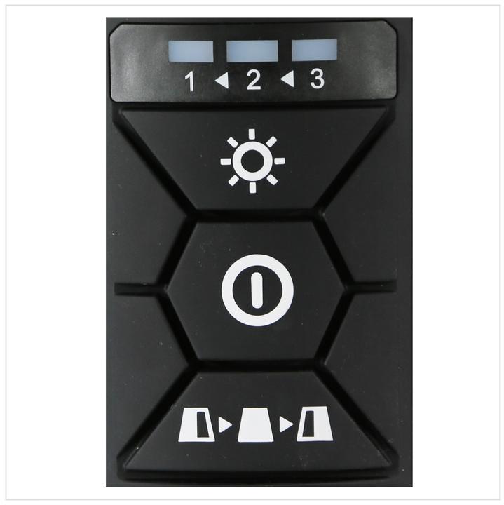 Produktbild Makita DML 810 PF Akku LED Flächenlicht 18 / 36 V ( 2 x 18 V ) 5500 lm IP54 + 2x Akku 3,0 Ah + Doppe (5500 lm)