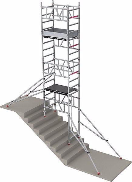 Actual product image Altrex MiTOWER STAIRS extension module, plus, for platform size 1.65 x 0.75 m. (Multi-purpose ladder, 300 cm)