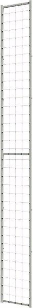 Actual product image Axelent X-STORE 2.0 partition system, wall section, height 2200 mm, width 250 mm.
