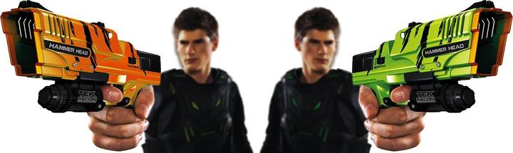 Actual product image Tek Recon Battle Pack mit zwei Tek Gummi-Blaster Hammer Head