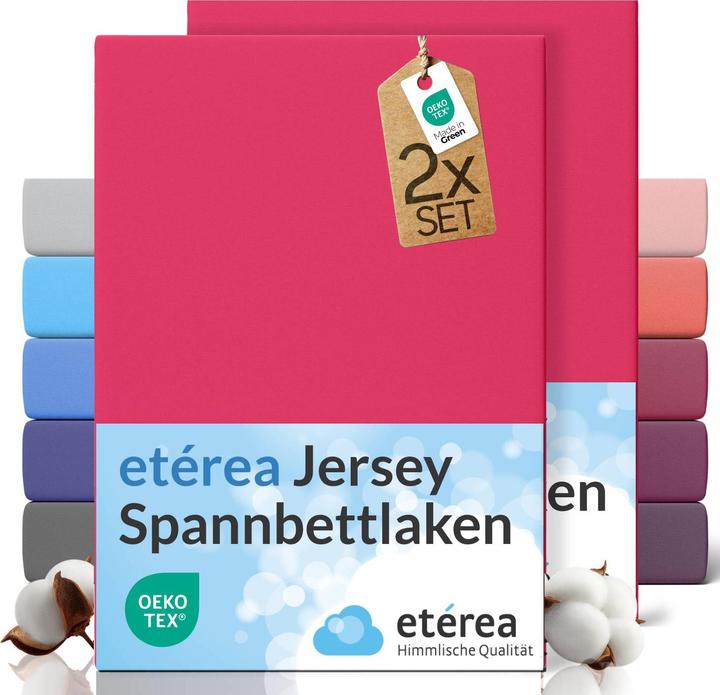 Actual product image Etérea Comfort Jersey 2x Set (120x200 cm)