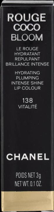 Actual product image Chanel Rouge Coco Bloom No 138 (138 Vitalité)