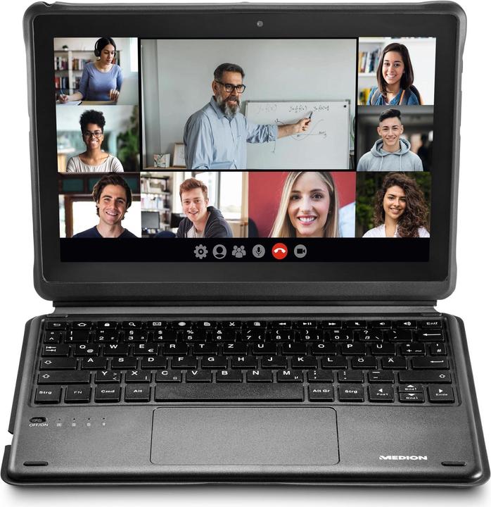 Produktbild Medion 2in1 Lifetab Education E10912 (4G, 10", 64 GB, Anthrazit)