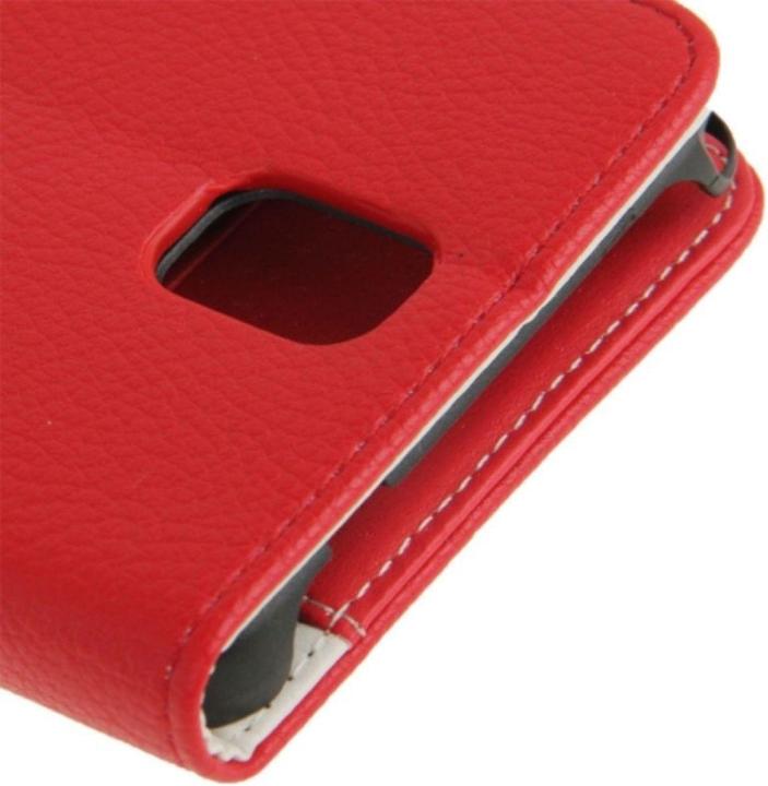 Produktbild König Design Schutzhülle Case (Flip Quer) für Handy Samsung Galaxy Note 3 / N9000 Rot (Samsung Galaxy Note 3 N9000)
