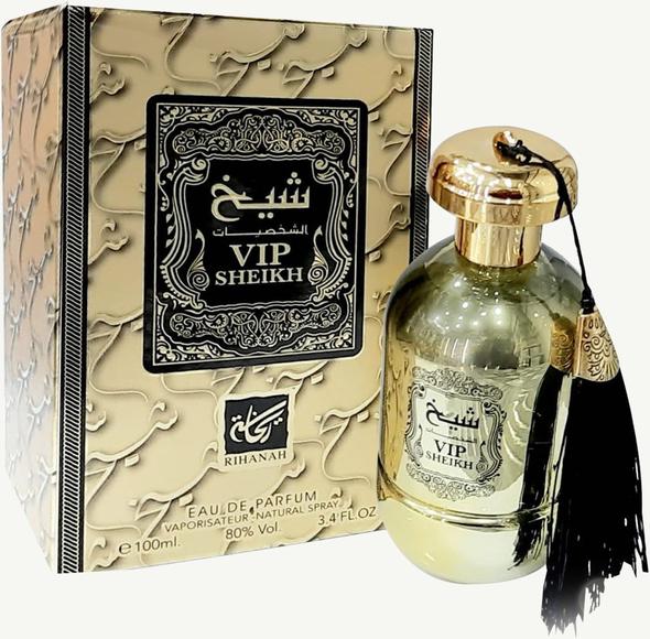 Actual product image Rihanah VIP Sheikh by Eau de Parfum Spray (Unisex) 100 ml (Eau de parfum, 100 ml)