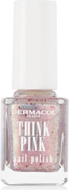 Actual product image Dermacol Think Pink Nail Polish - 11 Ml (02)