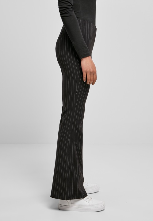 Produktbild Urban Classics Ladies Flared Pin Stripe Pants - 13669 (4XL)