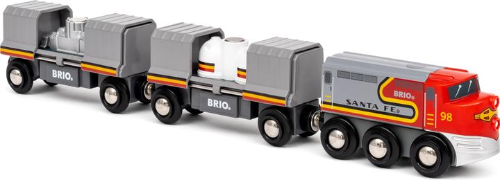 Actual product image Ravensburger BRIO World - 36089 Trains of the World Santa Fe train | Toy train for children aged 3 and over