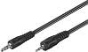Produktbild Goobay Audiokabel 3,5mm - 2,5mm (2 m, 3.5mm Klinke (AUX))