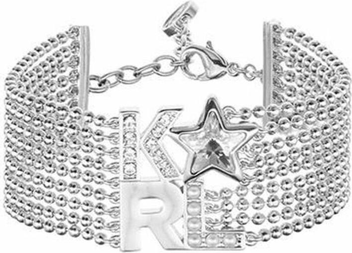 Karl Lagerfeld Damesarmband 5483575 19 cm (19 cm, Roestvrij staal)