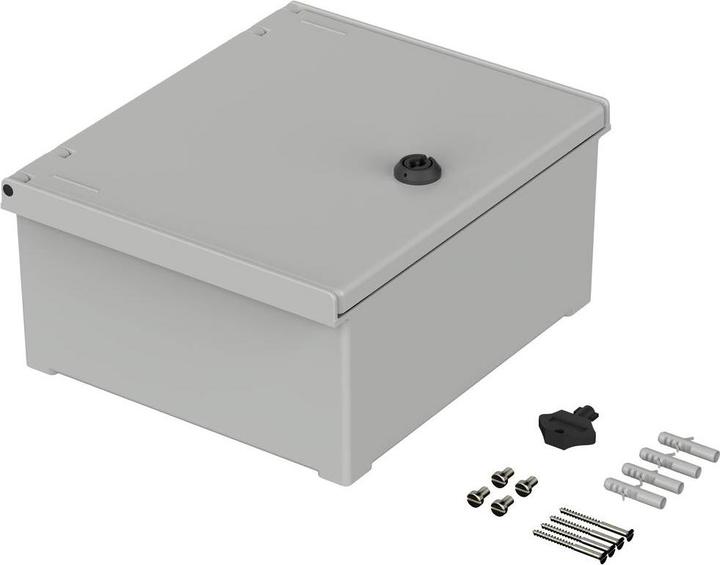Actual product image Bopla PS 321 Wall-mounted enclosure 300 x 250 x 140 light grey (RAL 7035) 1pce. (Housing)