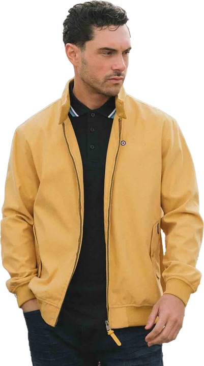 Actual product image Lambretta Mens Shower Resistant Harrington Jacket (4XL)