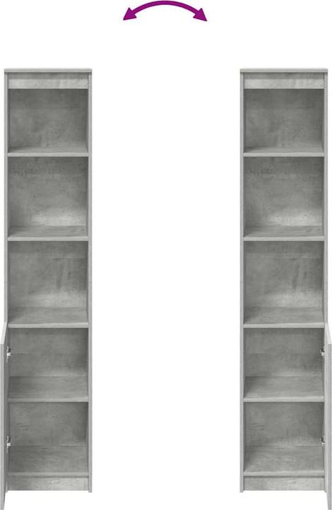 Image du produit vidaXL Highboard (37.50 x 35 x 180 cm)