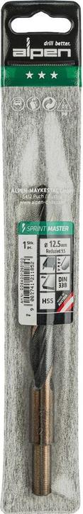 Actual product image Alpen Sprint drill Sprint Master (12.5 millimetres)