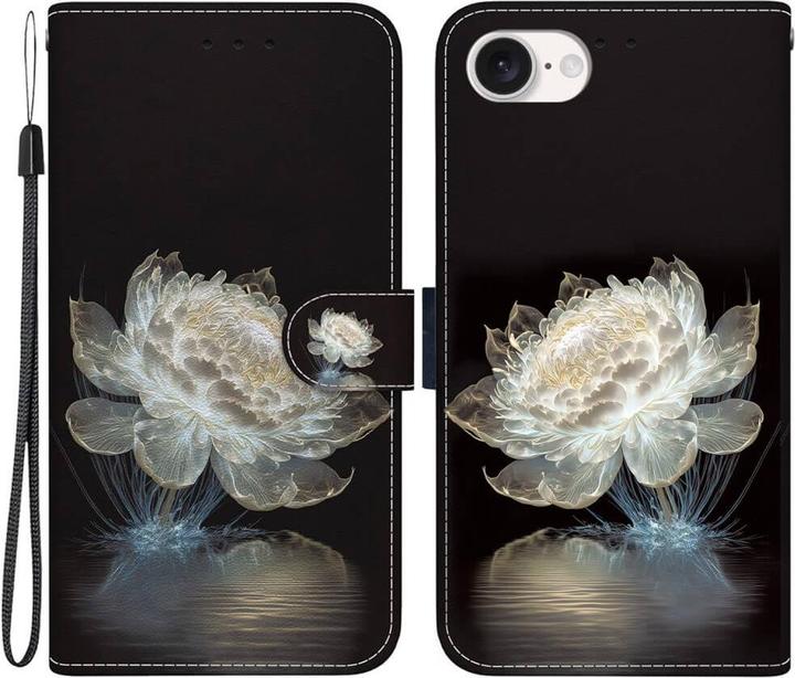 Produktbild Cover-Discount iPhone 16e - Tasche Hülle mit Blüten Motiv (Apple iPhone 16e, Apple iPhone 17e)