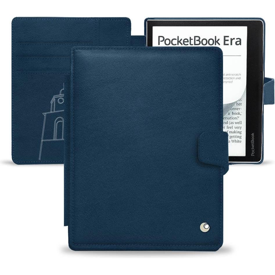 Noreve Lederschutzhülle Wallet, eReader Zubehör, Blau