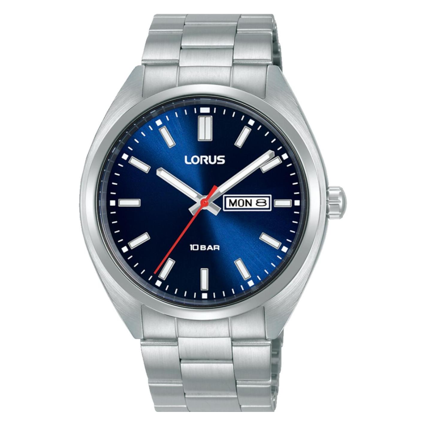 Lorus, Armbanduhr, RH365AX9, Türkis, Blau, Silber, (Analoguhr, 41 mm)