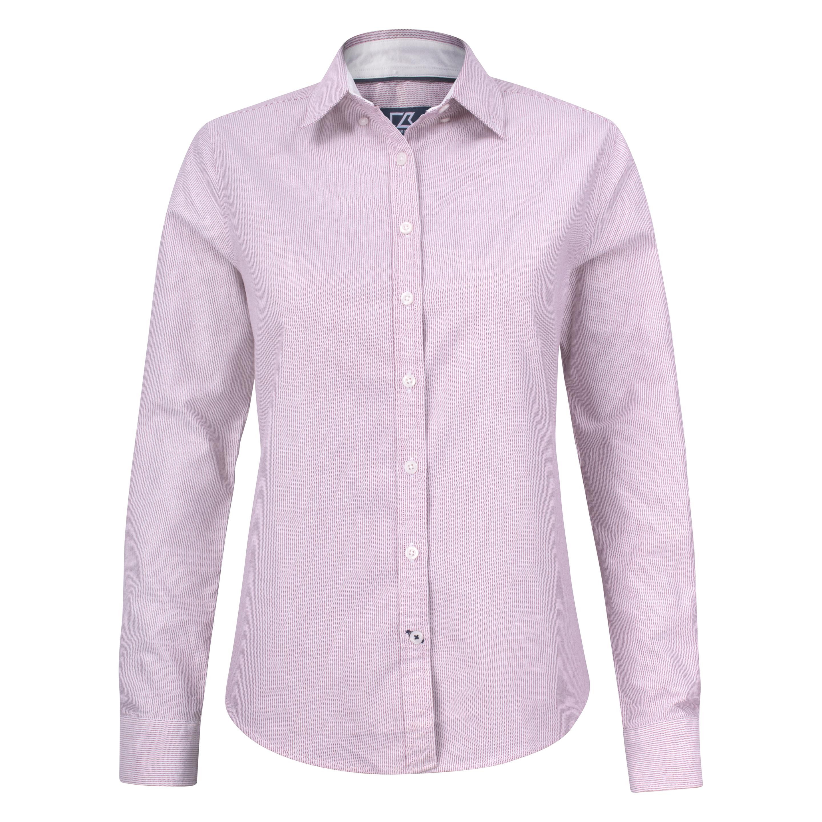 Cutter & Buck, Damen, Hemden, Belfair Oxford Shirt Ladies, Braun, (Xxl)