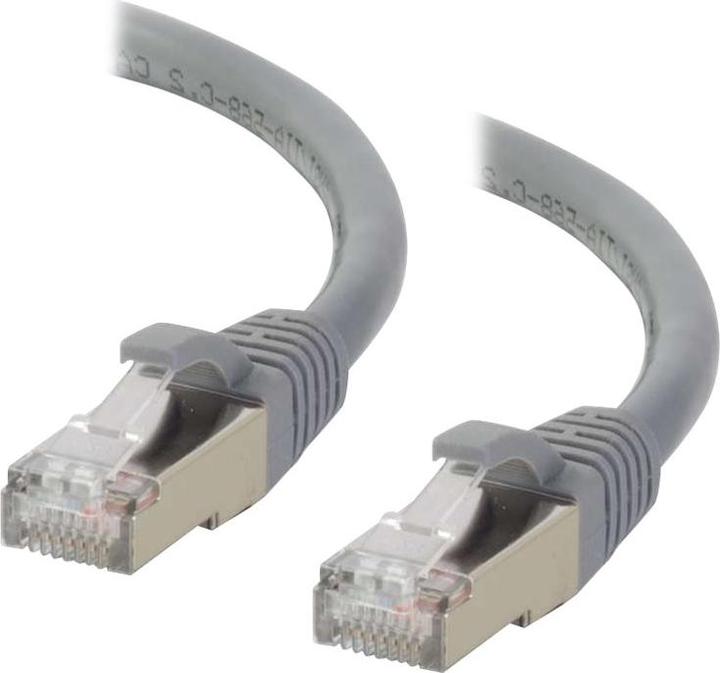 Actual product image C2G Cbl/30m CAT6A Shielded Patch Cable Grey (S/FTP, CAT6a, 30 m)