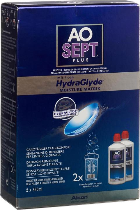 AOSept HydraGlyde (Système au peroxyde, 720 ml)