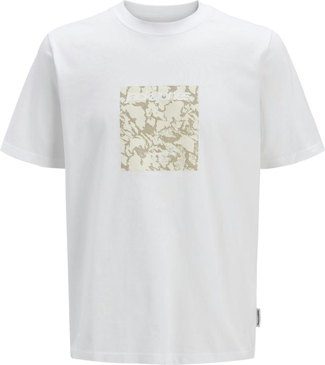 Actual product image Jack & Jones Jcotarmac Camo Front Tee Ss Crew Neck Ln (M)