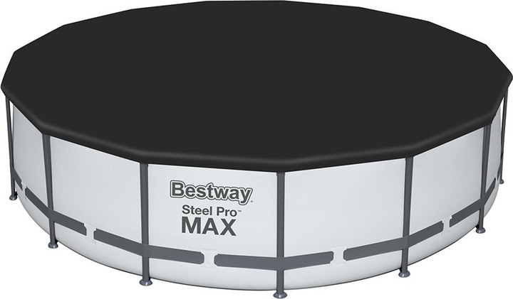 Produktbild Bestway Steel Pro MAX Frame Pool Komplet t-Set 457 x 107 cm (457 x 107 cm)